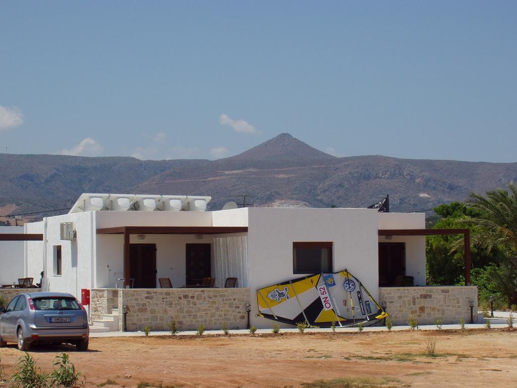 Surf Beach Apartments Palekastro Buitenkant foto